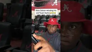 Nick Saban missing his 2009 Team😭😭😭😭