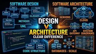 Software Design vs Software Architecture | The Exact Difference Explained Clearly