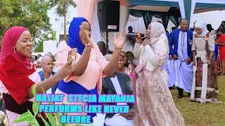 STECIA MAYANJA PERFORMS AT AN INTRODUCTION CELEMONY