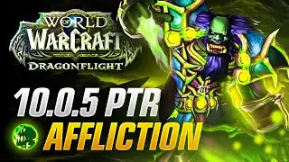 Patch 10.0.5 Affliction Warlock Overview! Buffs, Talents & Soulkeeper is Busted