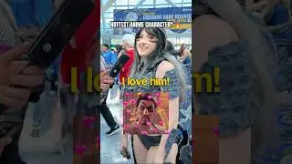 HOTTEST ANIME CHARACTER?! 🔥👀 #anime #animegirl #animeexpo