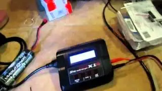 Hitec X1 AC plus NIMH LIPO RC car battery charger!