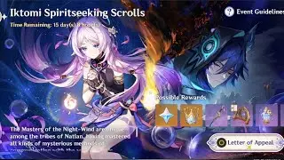 Genshin Impact Event: Iktomi Spiritseeking Scrolls Part 2