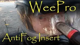 WeePro - Universal Motorcycle Helmet Shield Anti Fog Insert