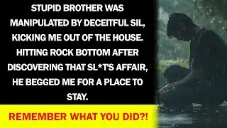 Karma hit my foolish brother after he evicted me due to his wife’s will. That witch cheated on him!