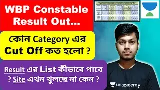 WBP Constable Result 2021 | WBP Constable Cut Off 2021 | WBP Constable Result List | WBP Result