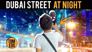 Dubai STREET WALKING at night