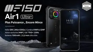 IIIF150 Air1 Ultra+ Rugged Smartphone - 12GB Ram & 256GB Rom - 6.8''FHD+ | 64MP Camera - Unboxing