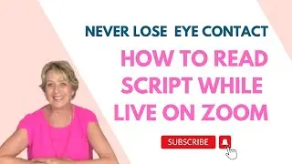 How To Read Script While Live Streaming