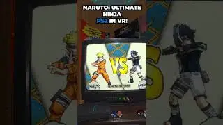Naruto: Ultimate Ninja PS2 In VR! 😱 | EmuVR 