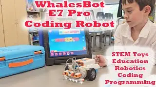 WhalesBot E7 Pro Coding Robot - Robotics STEM Kit
