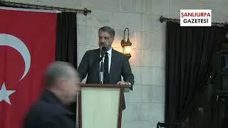 Emin Önen Urfa Buluşmalarının beşincisini düzenledi
