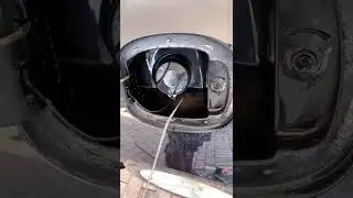 Drain hole letting out waste!