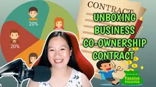 UNBOXING BUSINESS CO-OWNERSHIP CONTRACT | PASSIVE INCOME💸