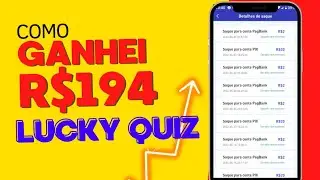 Pagou R$194 Reais 🤑🤞Bug do Lucky Quiz ainda funciona? Como ganhar dinheiro fácil 🔥