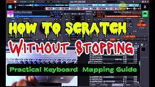 ❤️How to scratch without Stopping (Virtual Dj Tips And Tricks)