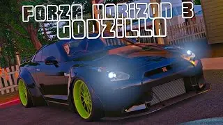 'GODZILLA' - LIBERTY WALK NISSAN GTR | CINEMATIC (Forza Horizon 3)