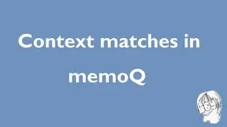Context matches in memoQ translator pro