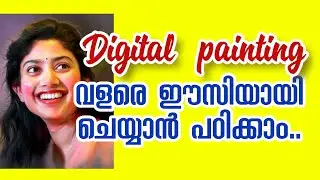 Digital Painting Process Explained ! Digital Painting tutorial || Digital Painting in gimp
