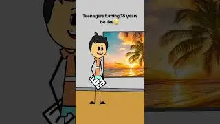 Teenagers turning to adults be like 