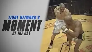 Moment of the Day: Anderson Silva's Reverse Upward Elbow KO at Cage Rage 16