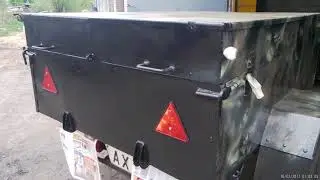 Даём вторую жизнь старому прицепу АлисА Переделка прицепа  для рыбалки под лодку пвх