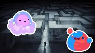 Entering the grey labyrinth! (Slime Rancher 2)