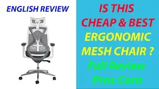Best Mesh Chair 2023 🪑 | High Back Ergonomic Chair with Mesh Seat Office | REVIEW PROS CONS India