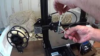 Пробка пластика в 3 Д принтере, Ender 3