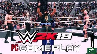 WWE 2K18 || PC Gameplay || Max Settings || Expert Solution