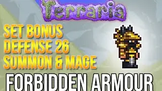 Terraria 1.3.3 Items | Forbidden Armour