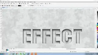 How to Edit Emboss Effect in Corel Draw x7 By Saksham