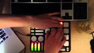 Wowbox - finger drumming performance (ableton, QuNeo)