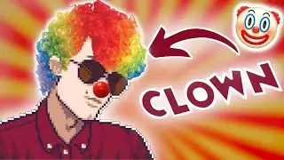 This CLOWN challenged me...