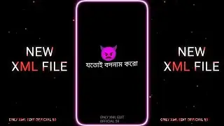 TREND 💞💝 || ATTITUDE XML FILE 😈⚡ || NEW TREND XML FILE 🥵💯 || TIK TOK TREND XML ALIGHTMOTION XML FILE