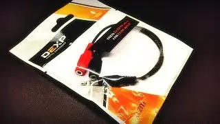 DEXP adapter 3.5 mm jack 4pin - 3.5 mm jack x2. Review and testing!)