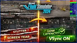 MSFS 2024 - TURN THIS SETTING ON NOW - STUTTERS + LATENCY WITH PROOF