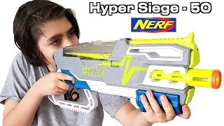 Nerf HYPER Siege - 50 - HYPER PUMP SHOTGUN!
