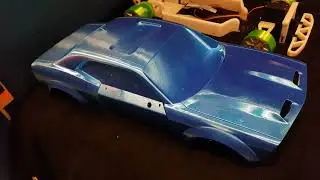 3D Printed RC Car Dodge Challenger