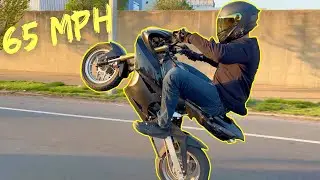 Riding 125cc POCKET BIKE to St. Louis!? (This Thing RIPS)