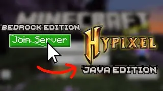 Join JAVA SERVER with minecraft BEDROCK