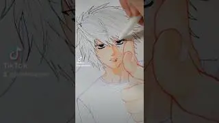 #L #deathnote #copic #llawliet #fanart #anime #art #animefanart #animeart #speedpaint