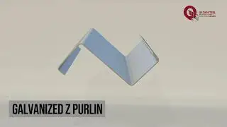 How To Instal C & Z Purlin  __  3D ANIMATION