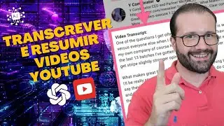Aprenda como Transcrever e Resumir Vídeos do Youtube #AI #chatgpt