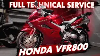 Complete Honda VFR800 Maintenance Guide | Full Service Tutorial