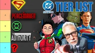 Every Upcoming DCU Project Ranked by Hype (Tier List)