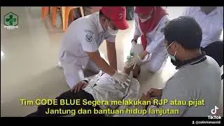 CODE BLUE ( KODE KEGAWATDARURATAN ) AKREDITASI PUSKESMAS PANIPAHAN.