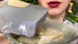 ЛЮБИМОЕ СОЧЕТАНИЕ 😍 Уральская + голубая узбечка | Ural + Blue uzbek clays | ASMR