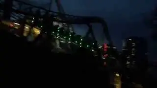 Helix test run - at night