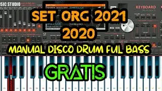 MANUAL DISCO DRUM _SET ORG 2021/2020